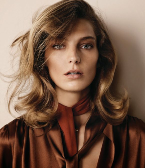 Daria Werbowy queen of the perfectly undone hair