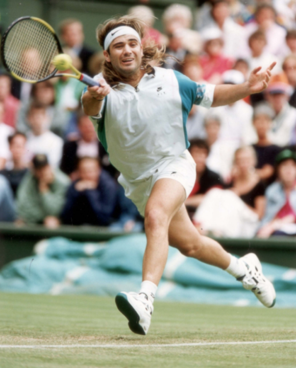 Andre Agassi 1993 Champions of Style