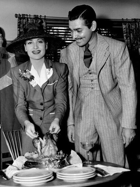 Carole Lombard and Clark Gable