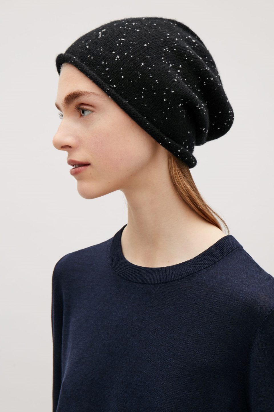 Cos Speckled cashemere hat 49. | Prima 