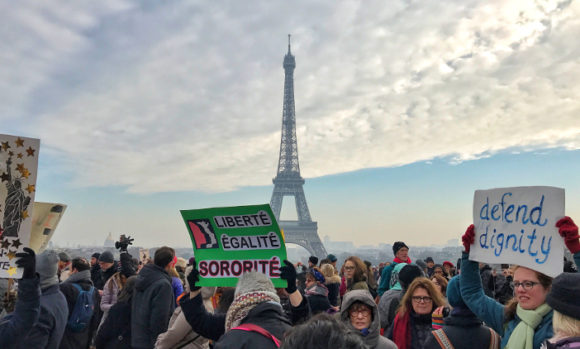Women's March Paris Jan 21st 2017