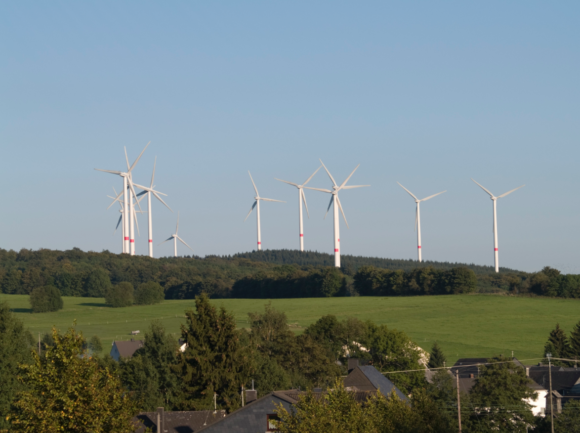 Wind turbines in Germany