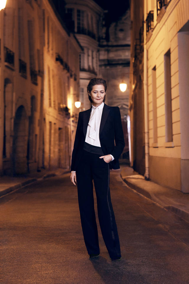 Charlotte Rampling Tuxedo Jacket Prima Darling