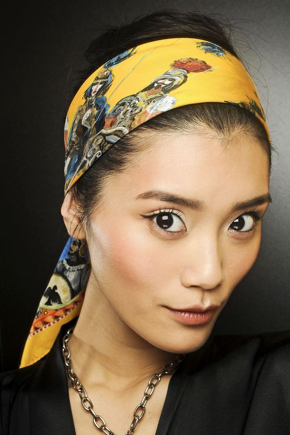 Silk Headscarves Prima Darling